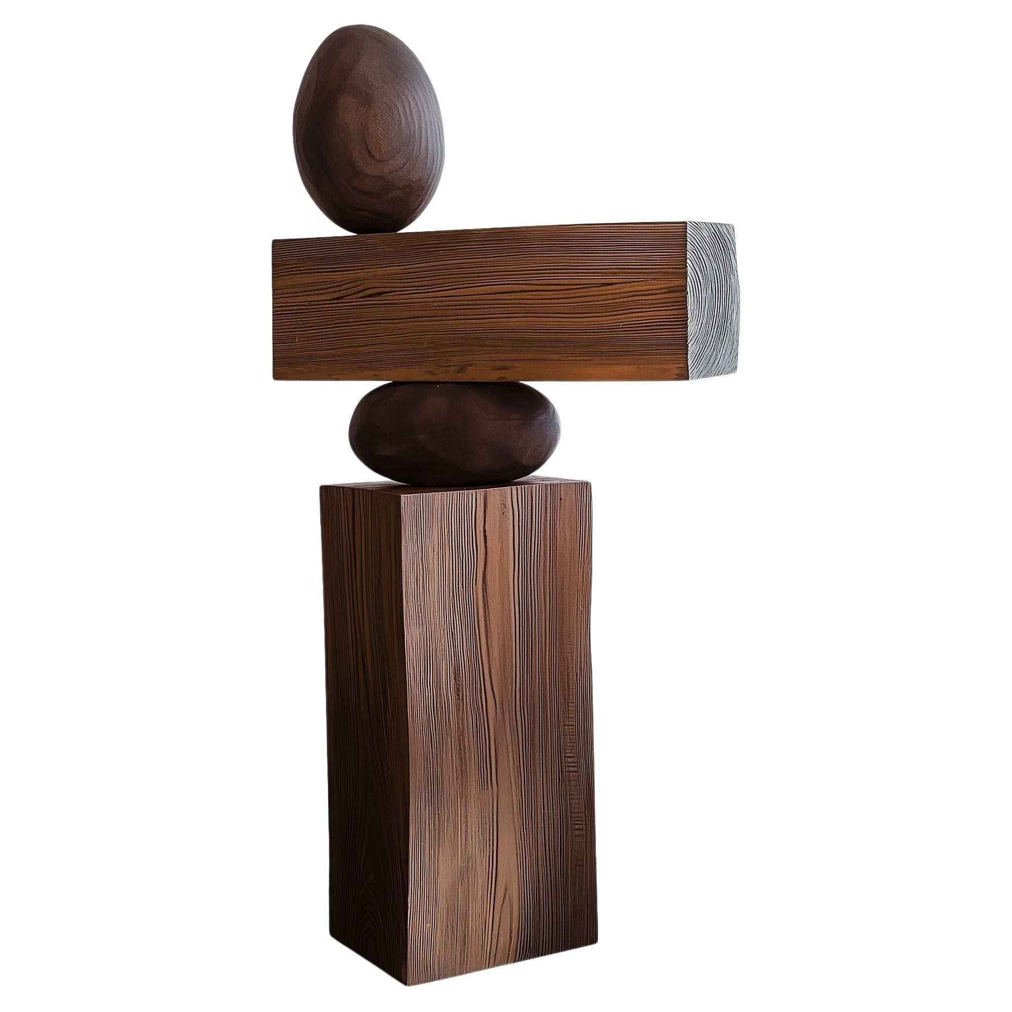 Decoración de lujo Escultura de madera Lull No127 - Hecho a mano por NONO