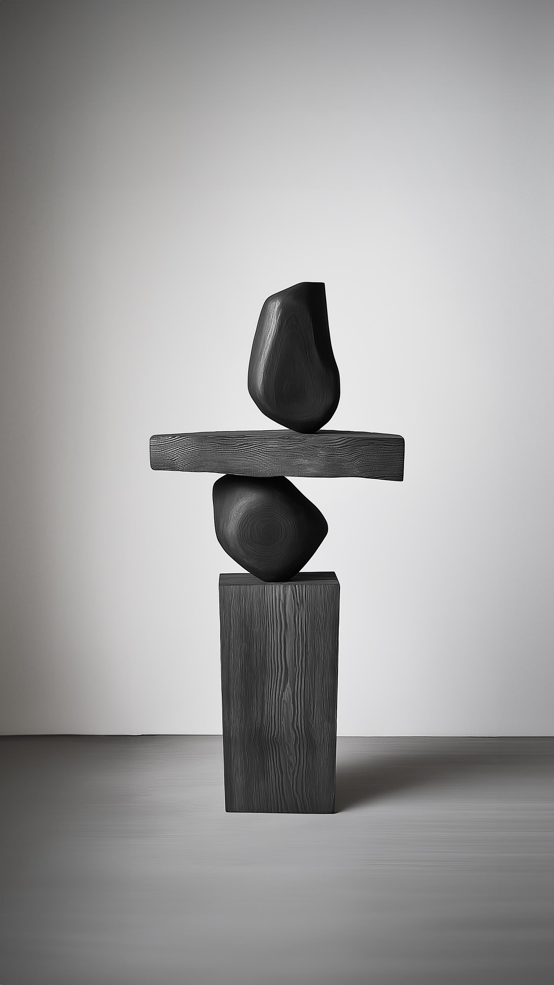 Lull No128 Sculpture géométrique en bois de Joel Escalona - Une pièce d'art moderne Neuf - En vente à Ciudad de México, CDMX