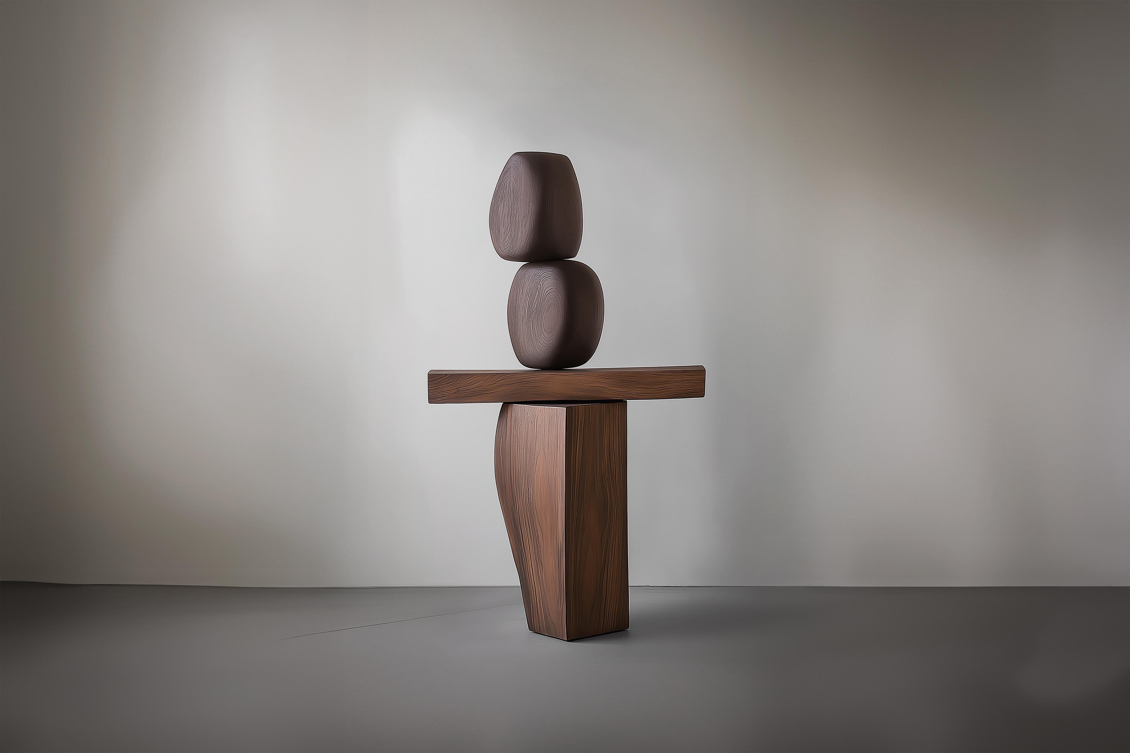 Sculpture géométrique en bois Lull No135 - Pièce d'art de NONO pour intérieurs luxueux


---
L'équilibre et la tension sont au cœur de ces sculptures. Le jeu entre les formes lisses et arrondies et les bases solides et angulaires crée un équilibre