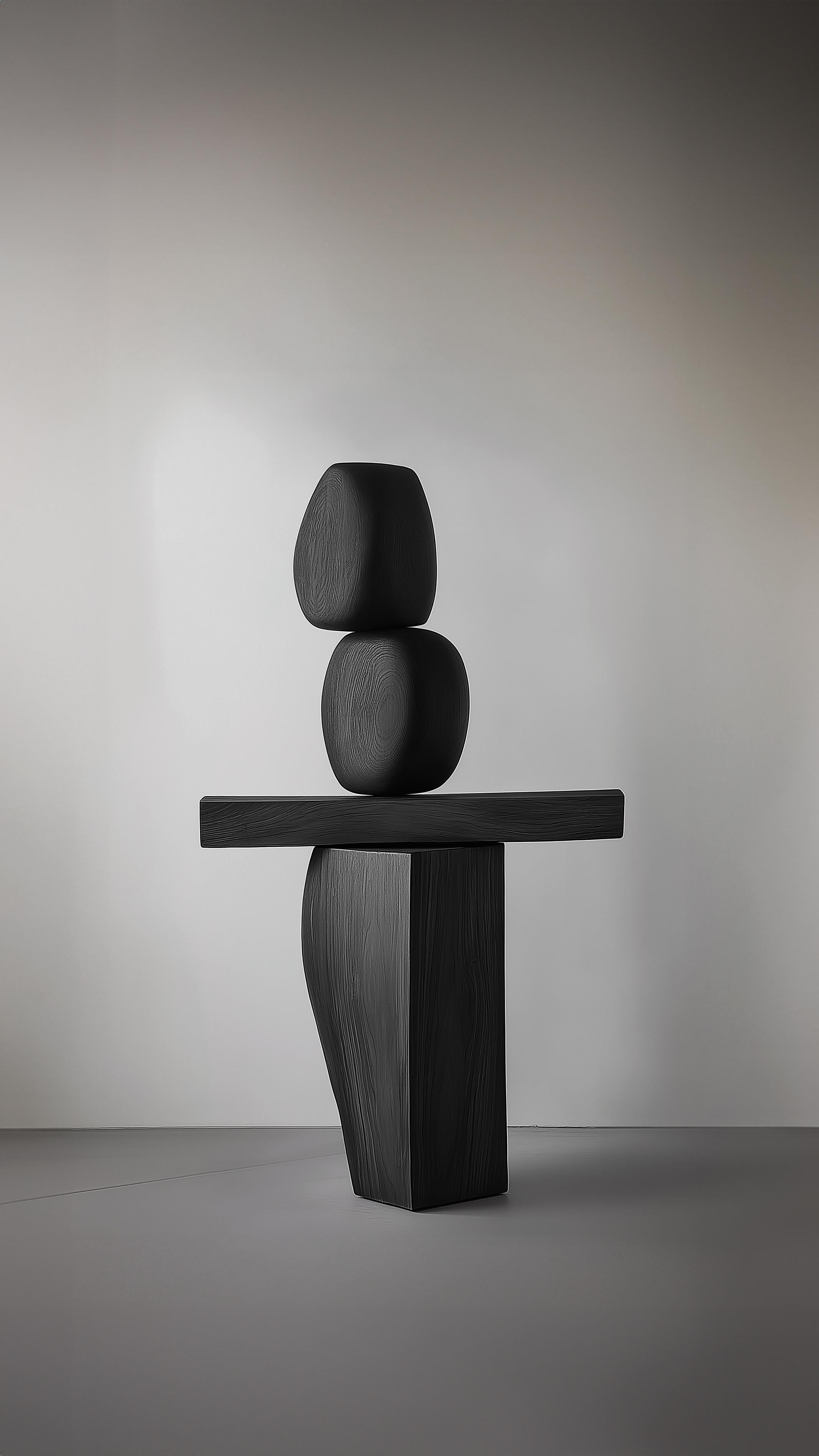 Sculpture géométrique en bois Lull No135 - Pièce d'art de NONO pour intérieurs luxueux Neuf - En vente à Ciudad de México, CDMX