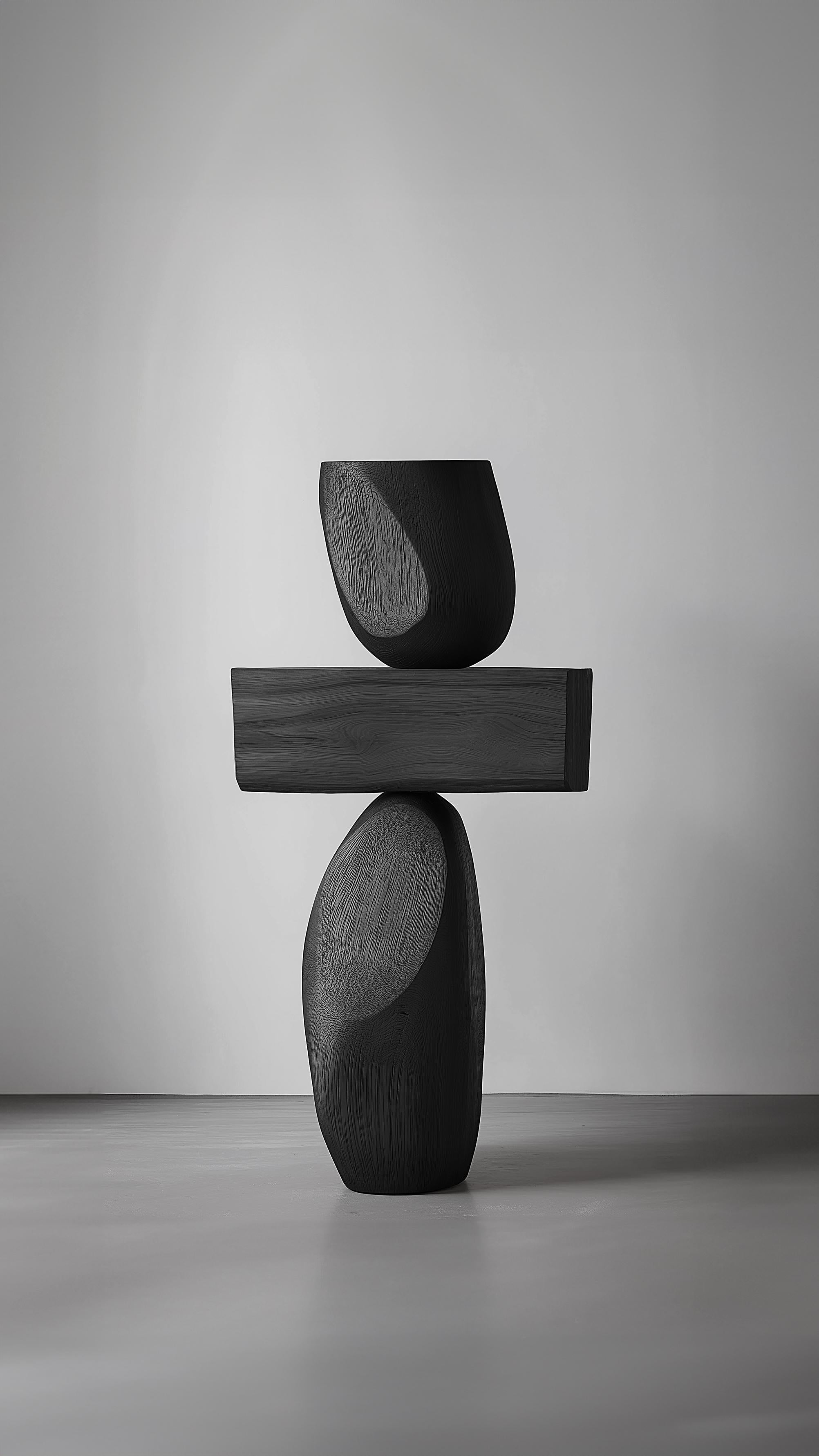 Lull No136 Escultura de Madera de Diseño Contemporáneo - Creada por Joel Escalona en Nuevo estado para la venta en Ciudad de México, CDMX