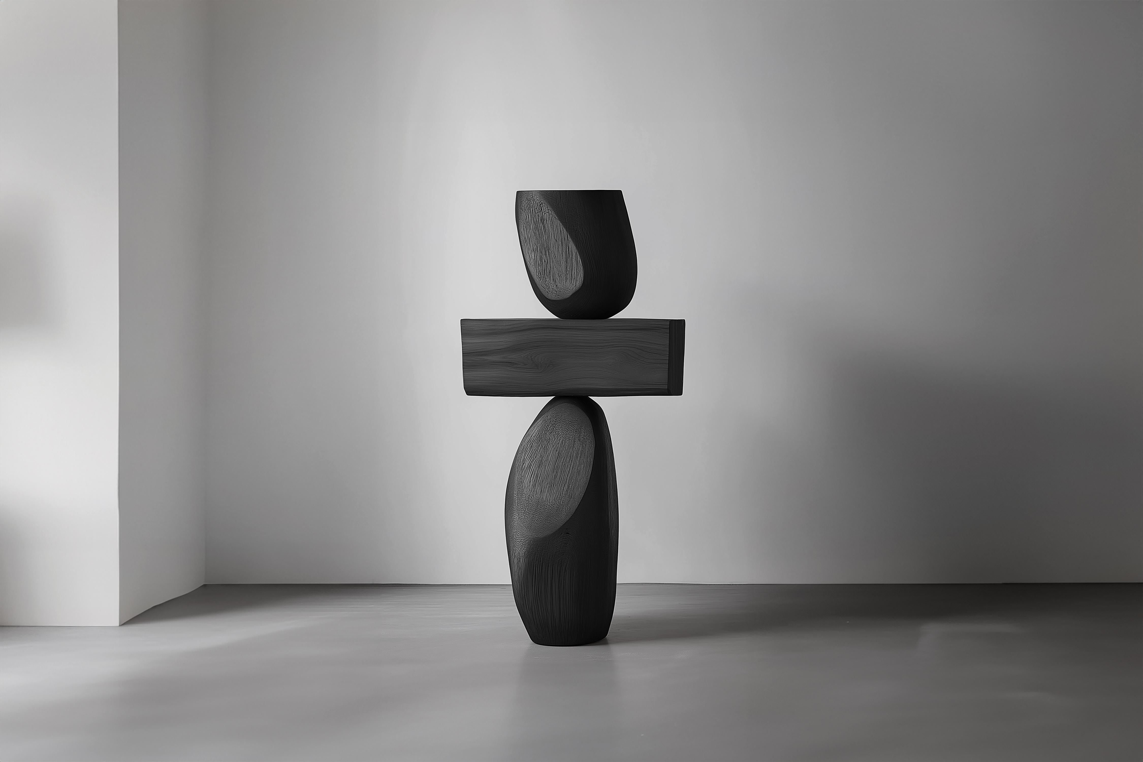 Lull No136 Escultura de Madera de Diseño Contemporáneo - Creada por Joel Escalona Hecho a mano en venta