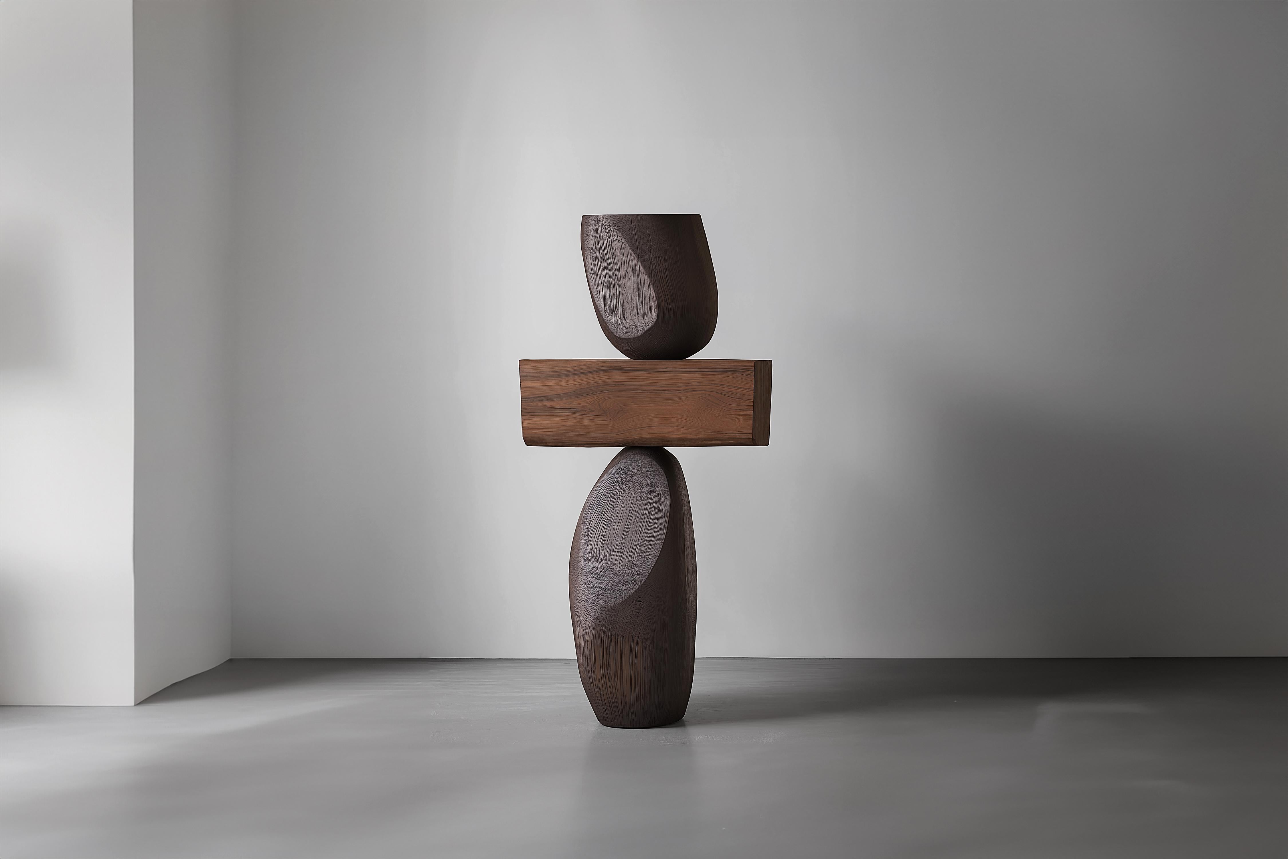 Lull No136 Escultura de Madera de Diseño Contemporáneo - Creada por Joel Escalona Moderno en venta