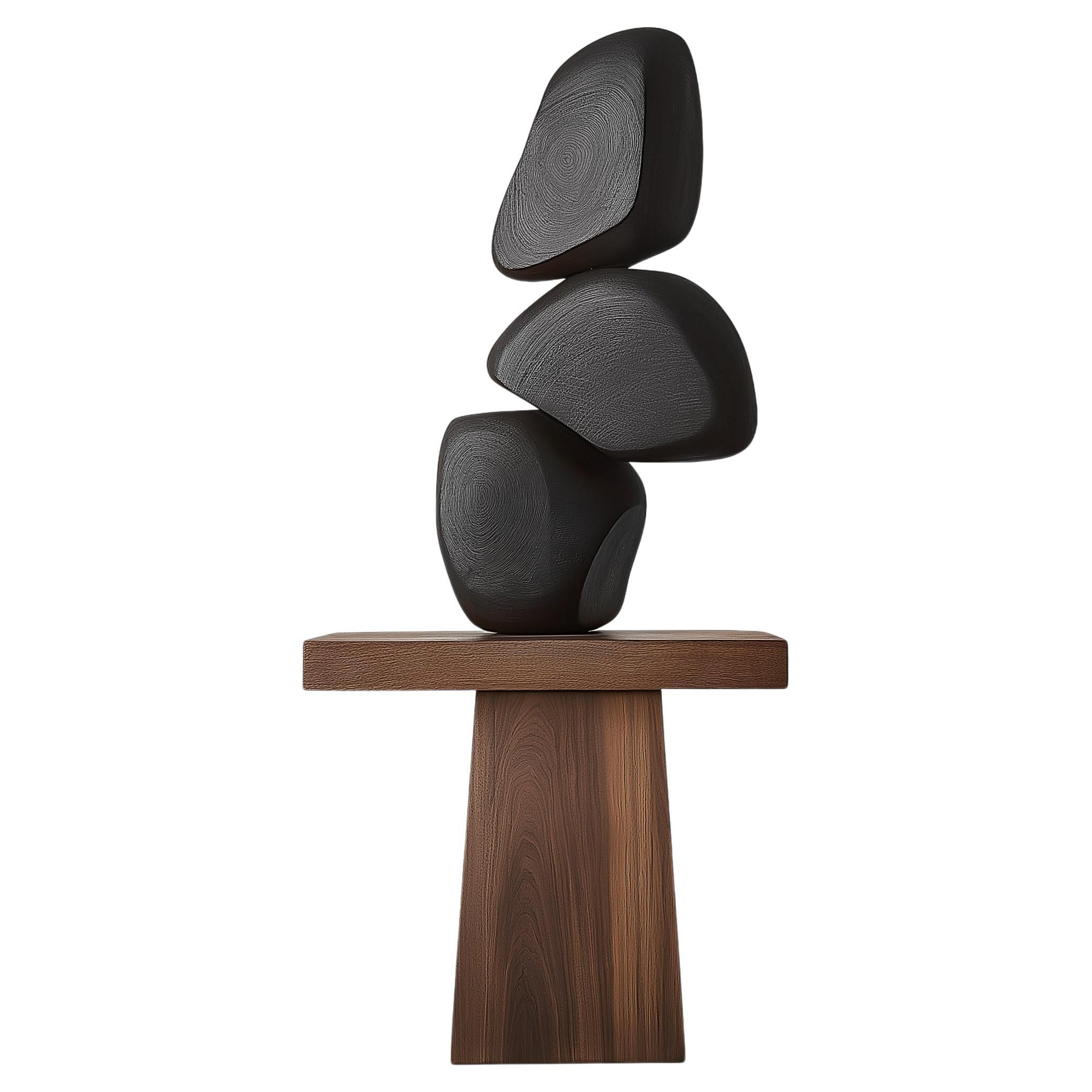 Escultura artística de madera Lull No137 by NONO - Ideal para casas de lujo