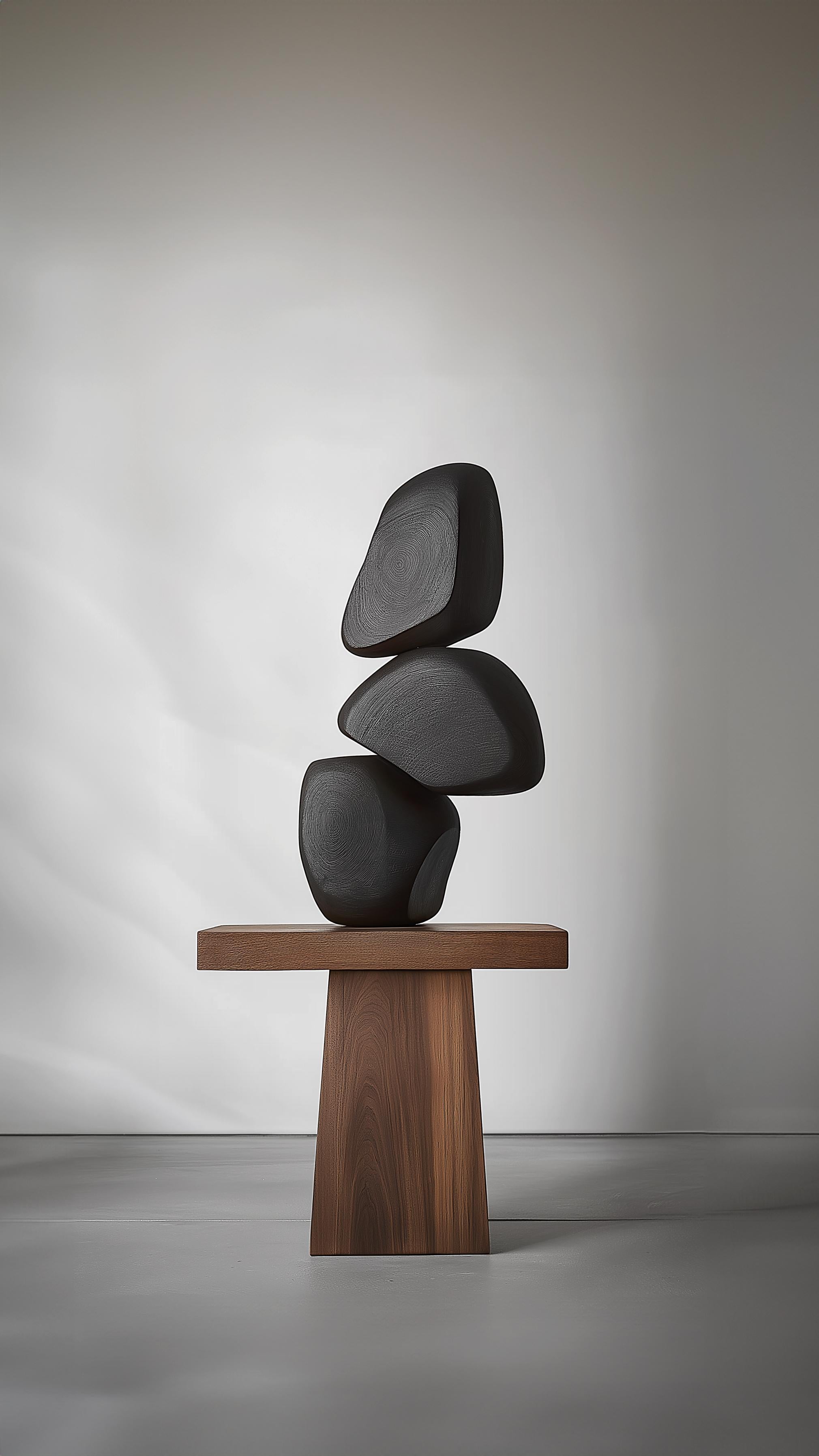 Moderno Scultura artistica in legno Lull No137 di NONO - Ideale per case di lusso in vendita