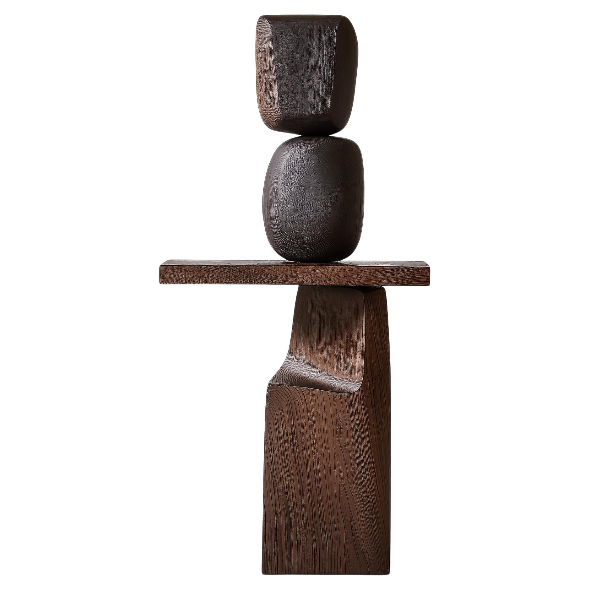 Sculpture en bois de luxe Lull No141 - Pièce d'art moderne de NONO pour la maison en vente