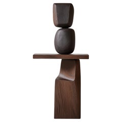 Lujosa Escultura de Madera Lull No141 - Pieza de Arte Moderno de NONO para el Hogar