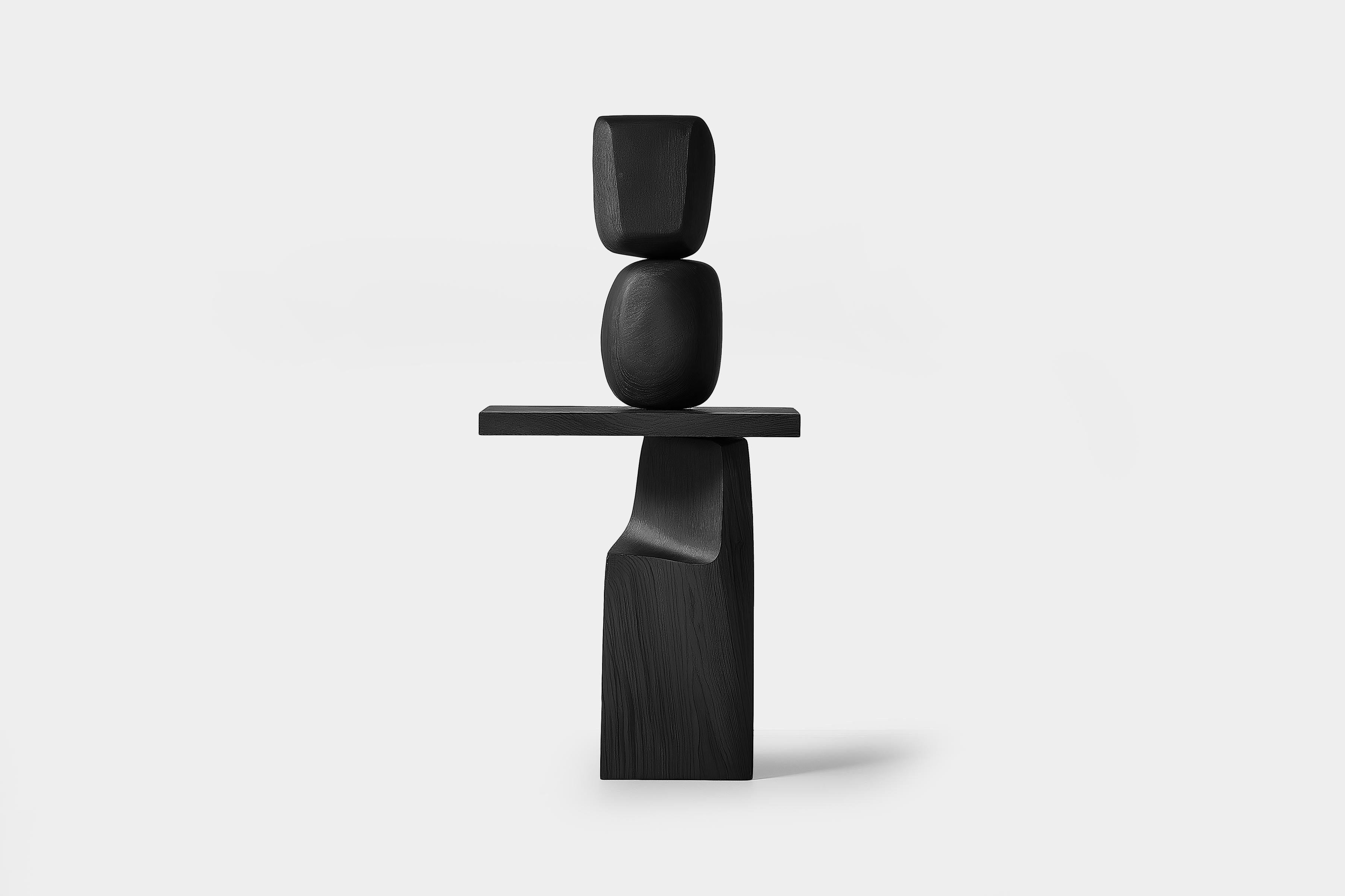 Mexicain Sculpture en bois de luxe Lull No141 - Pièce d'art moderne de NONO pour la maison en vente