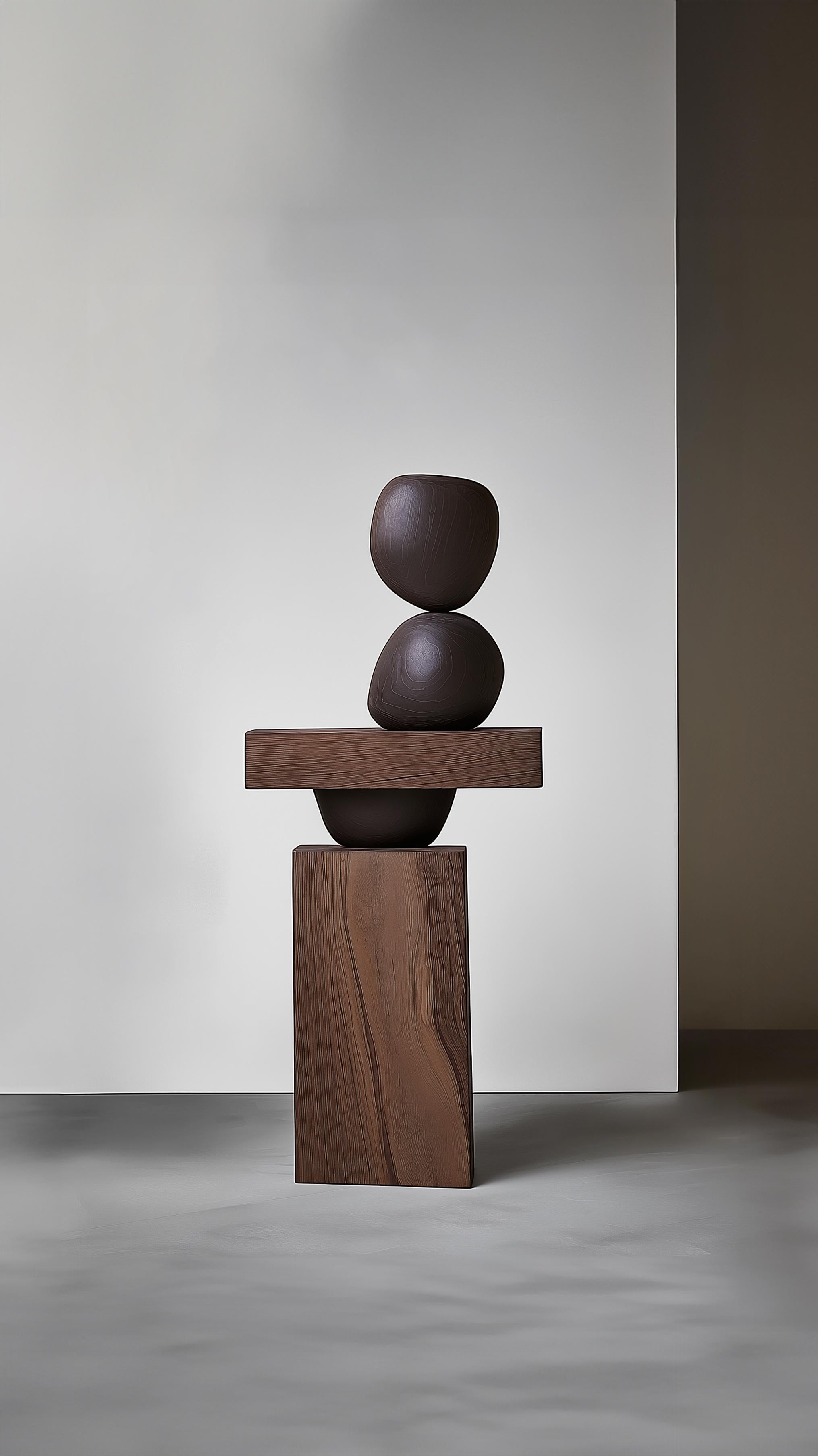 Lull No142 Escultura de madera artesanal de Joel Escalona - Ideal para minimalistas Mexicano en venta