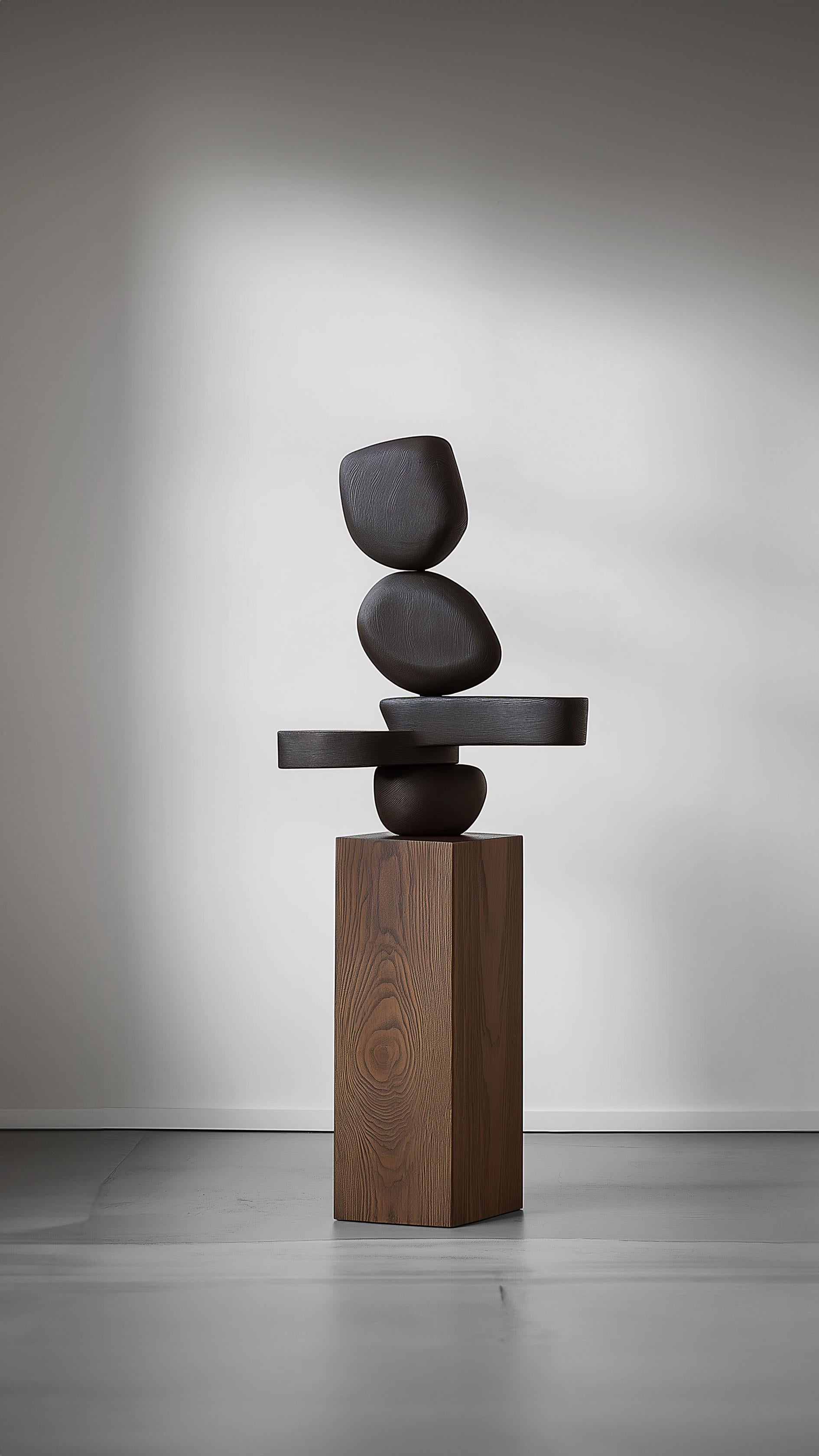 Escultura Artística de Madera Lull No143 by NONO - Perfecta para Espacios de Lujo Moderno en venta