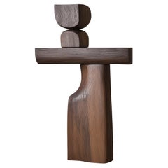 Escultura minimalista de madera Lull No145 - Hecha a mano por NONO para Contemporary In