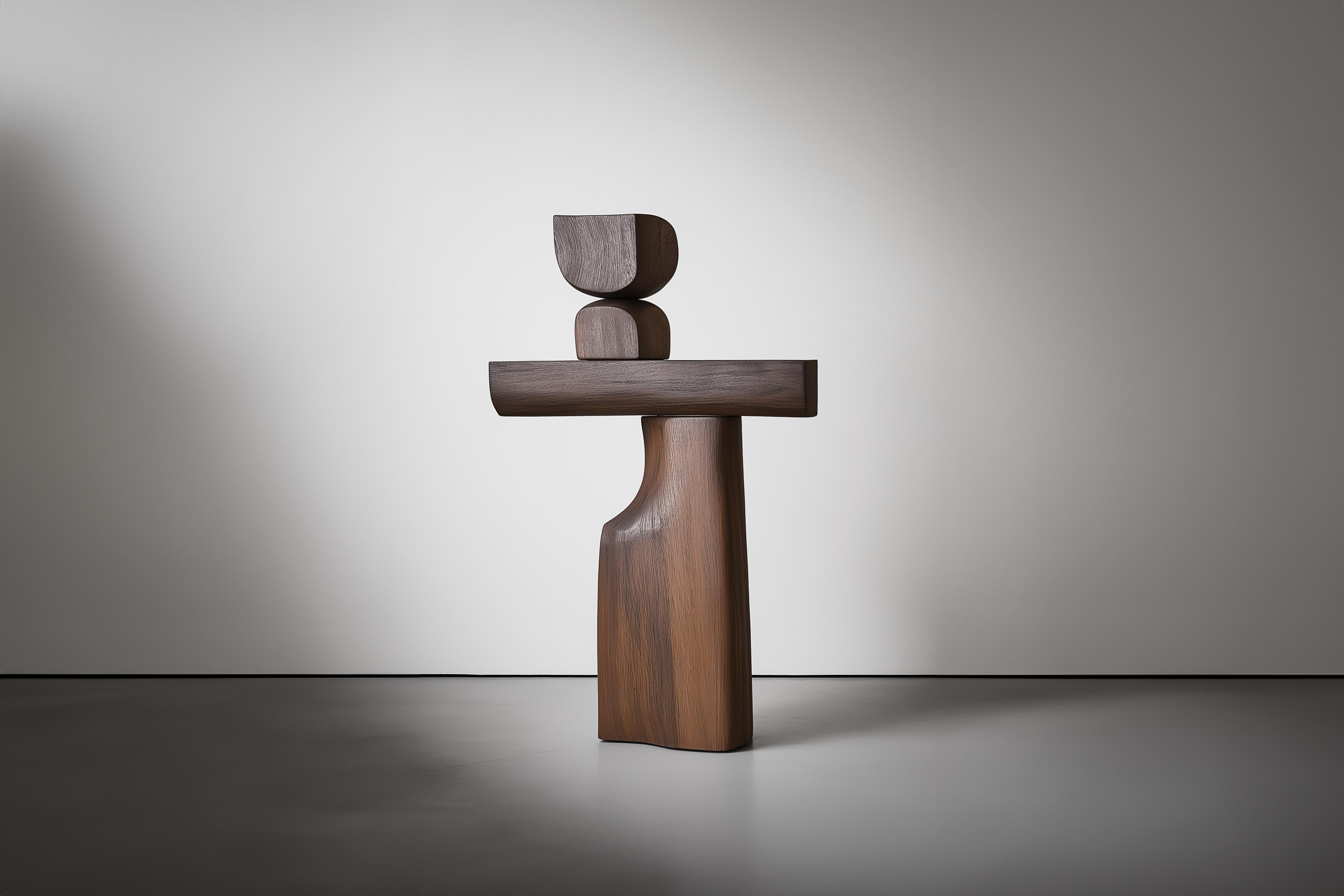 Minimalist Wooden Sculpture Lull No145 – Handcrafted by NONO for Contemporary Interiors


———
Balance and tension are at the core of these sculptures. The interplay between the smooth, rounded forms and solid, angular bases creates a delicate