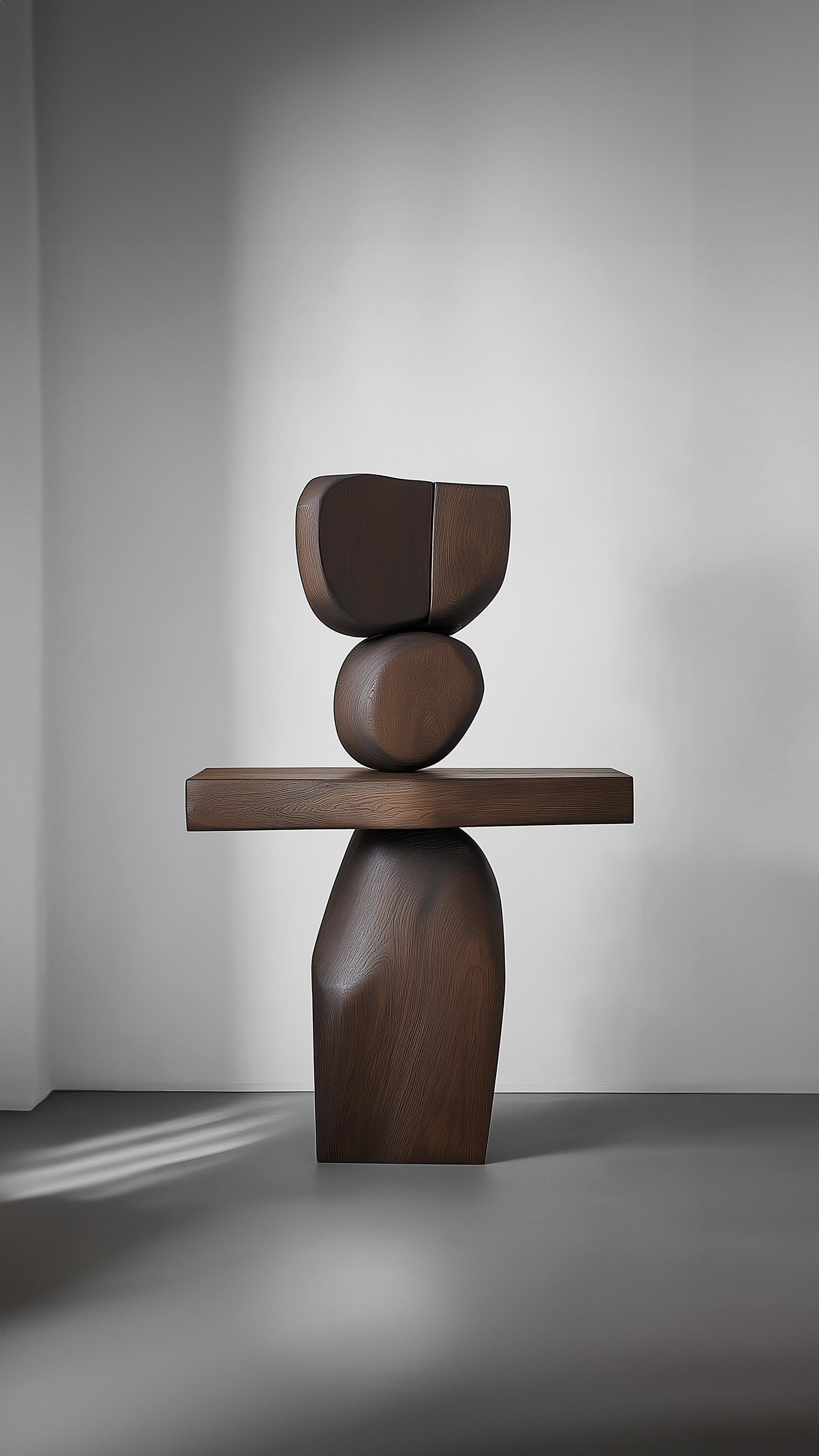 Moderno Scultura contemporanea in legno Lull No147 di NONO - Ideale per il Design/One in vendita