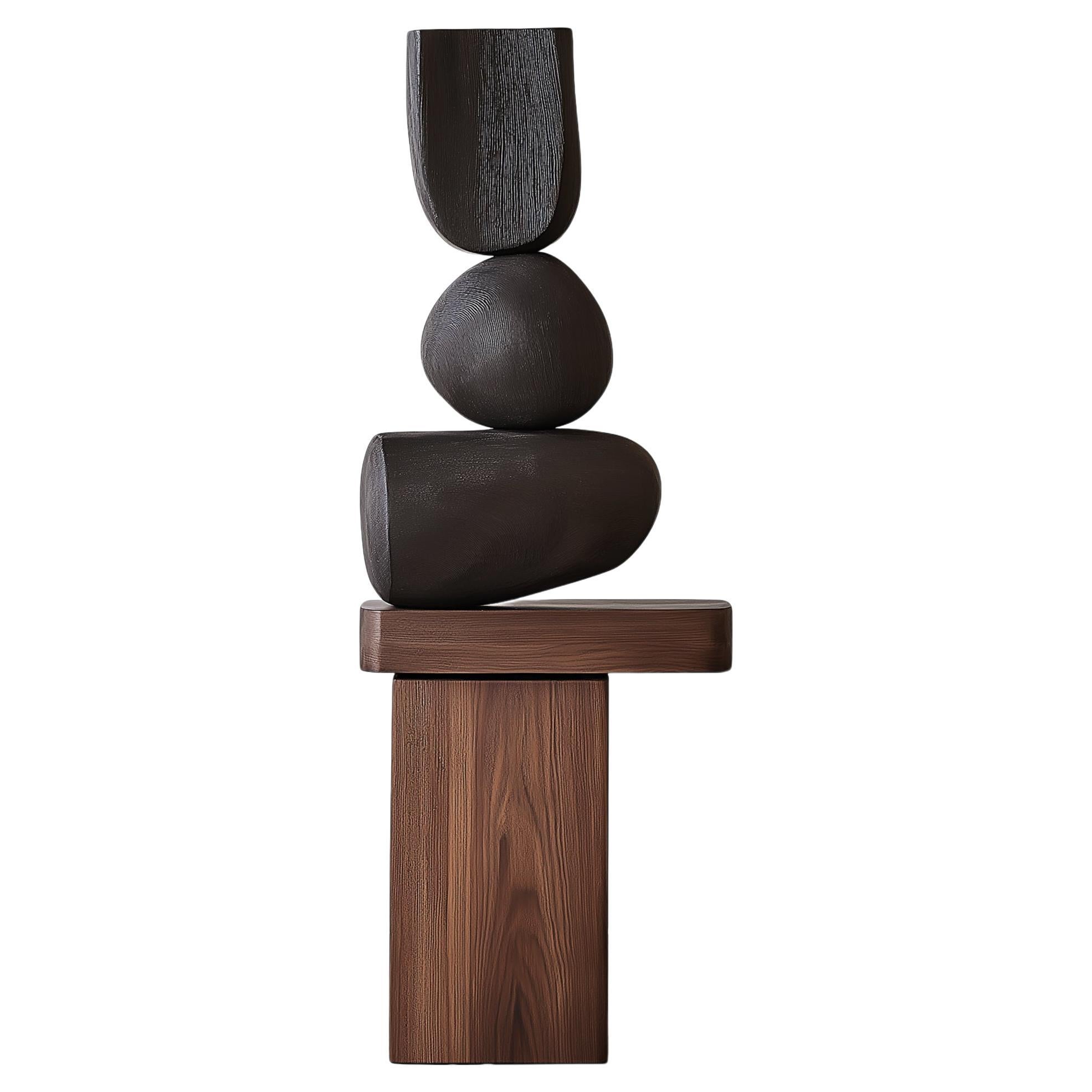 Escultura artística de madera Lull No149 by NONO - Perfecta para casas de lujo