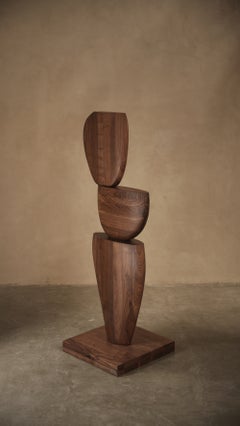 Luxury Wooden Sculpture Lull No89 – Handcrafted by NONO for Modern Design