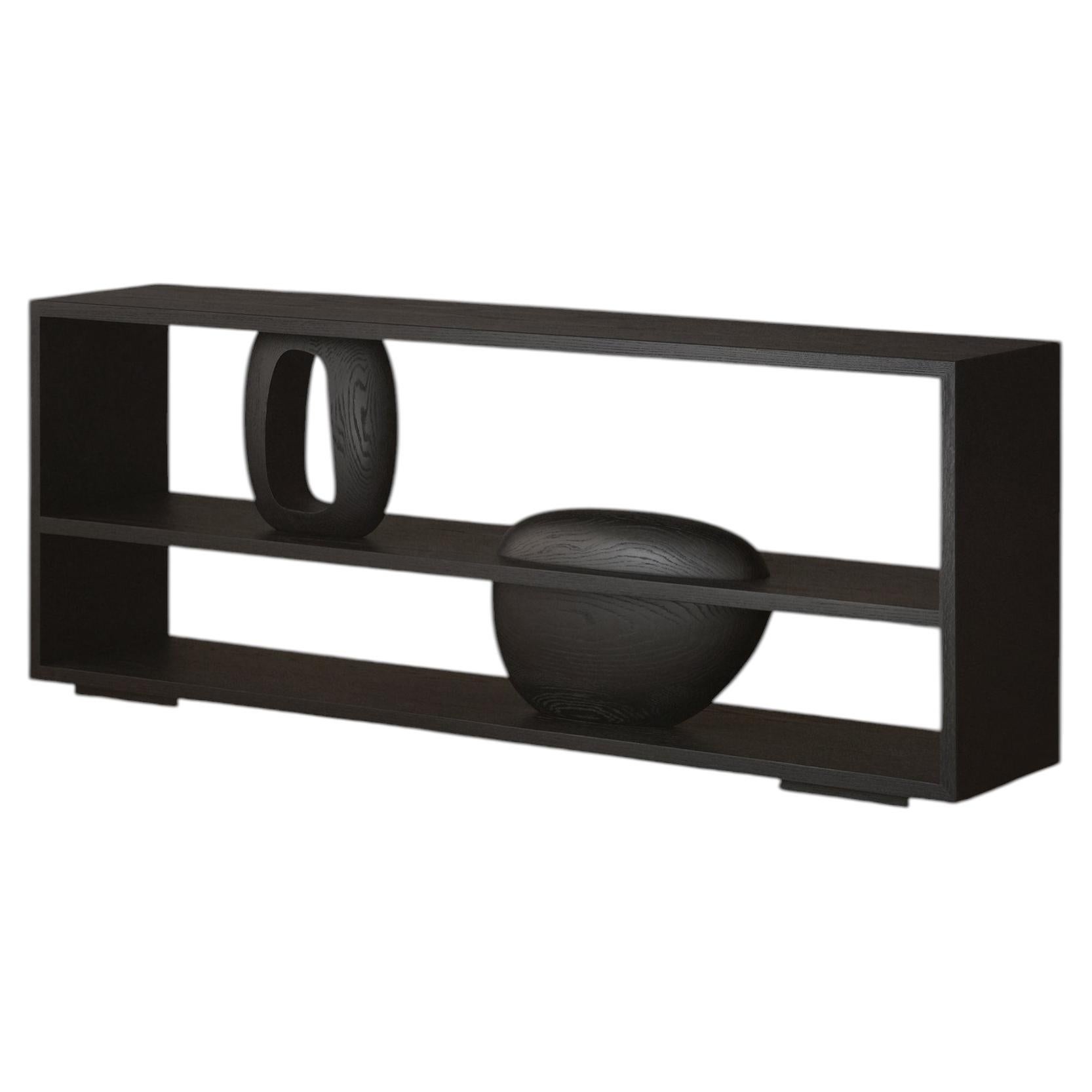 Console espositiva Sereno No9, design contemporaneo in legno di Joel Escalona in vendita