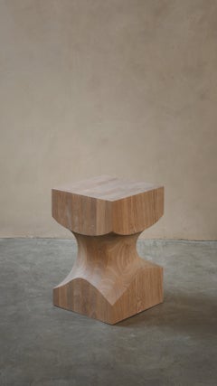 Socle No85 Side Table, Wooden Contemporary Piece by NONO