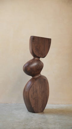 Scultura contemporanea in legno Lull No58 - Realizzata a mano da Joel Escalona