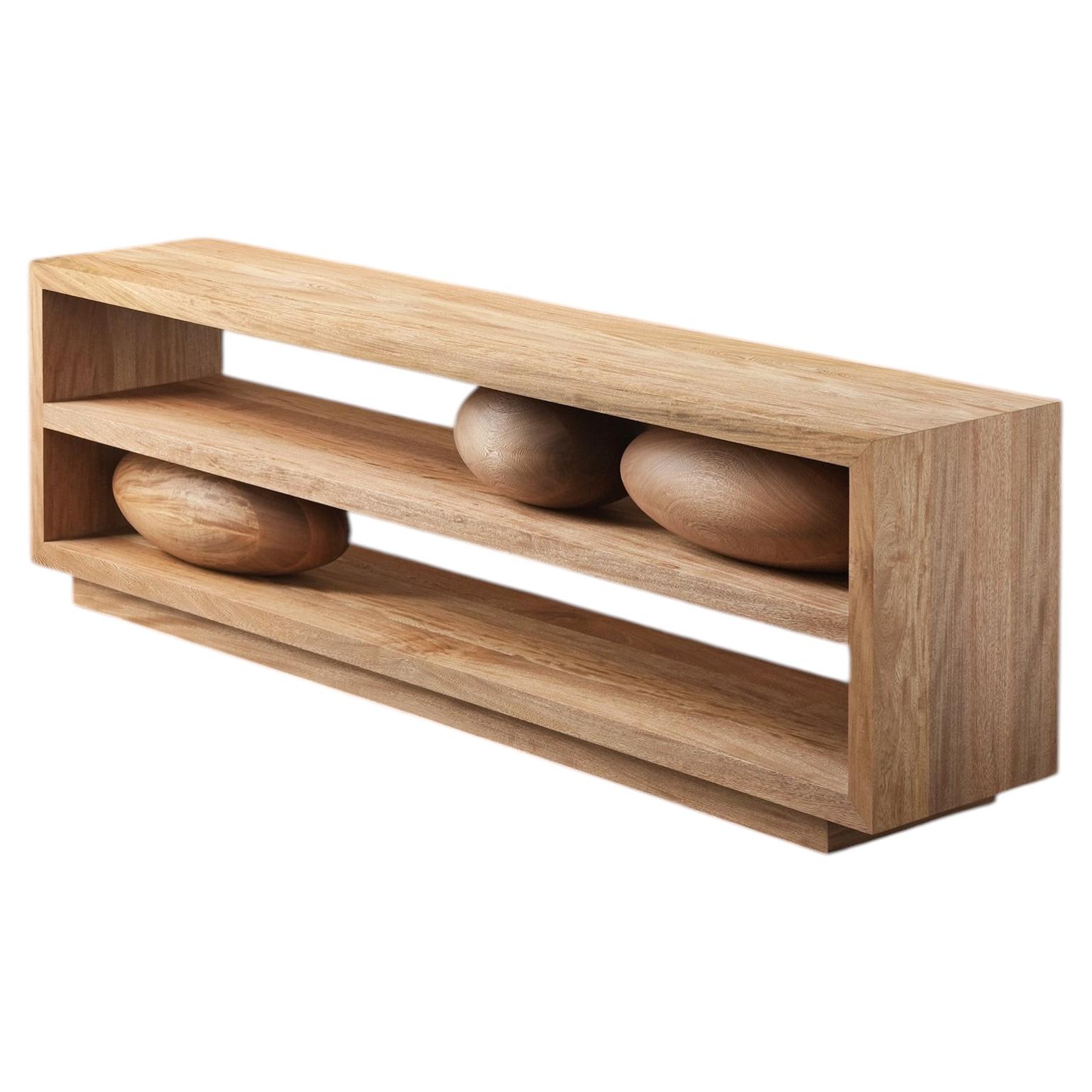 Display Console Sereno No59, Contemporary Wooden Design by Joel Escalona