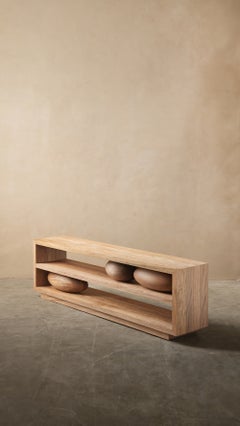 Display Console Sereno No59, Contemporary Wooden Design by Joel Escalona