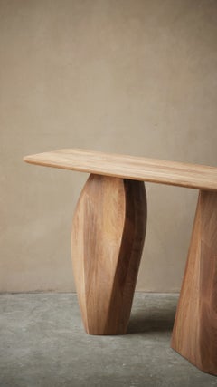 Tavolo Consolle Solace No23 - Forme organiche scolpite, Design di Joel Escalona