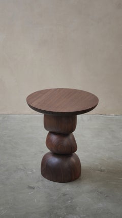 Elefante Side Table 1, Joel Escalona, Solid Wood Elegance