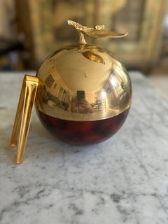 Swiss Freddotherm Gold Ice Bucket, 1970s
