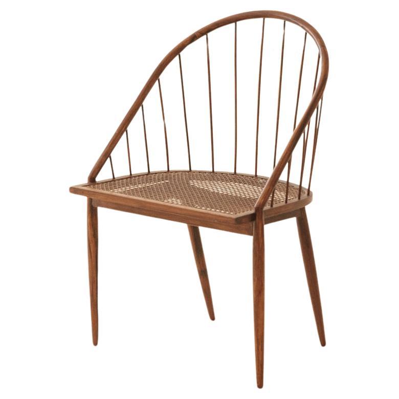 Chaise Curva de Joaquim Tenreiro, années 1960, design brésilien du milieu du siècle dernier
