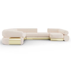 Mid-Century Modern Fitzgerald Modular Sofa by Studiopepe