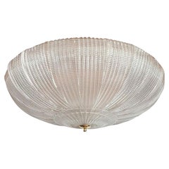 Murano glass Mid Century Modern Flush Mount