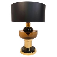 Single Mid-Century Modern Murano glass lamp