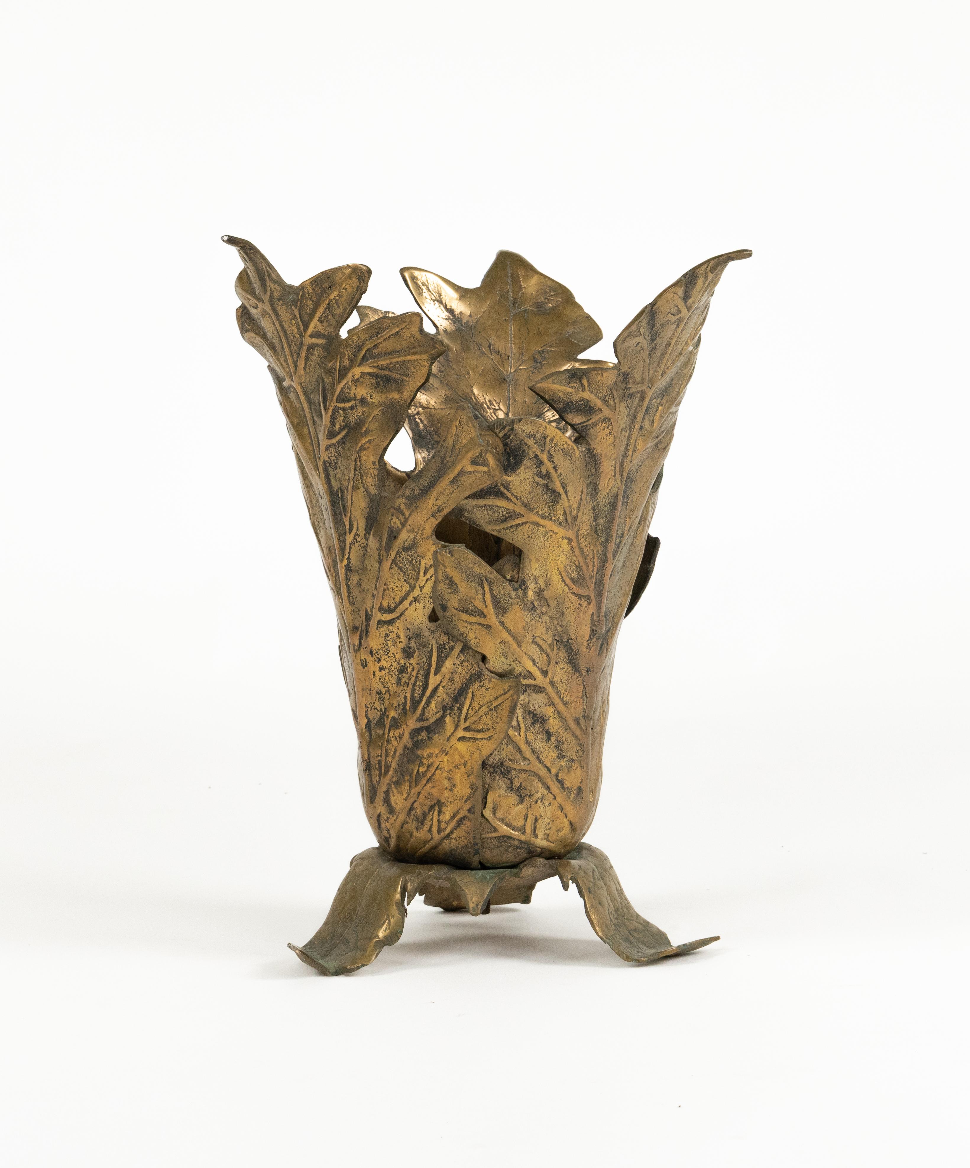 Stand Umbrella en bronze Attribué à François Xavier & Claude Lalanne, France 1970 en vente 3