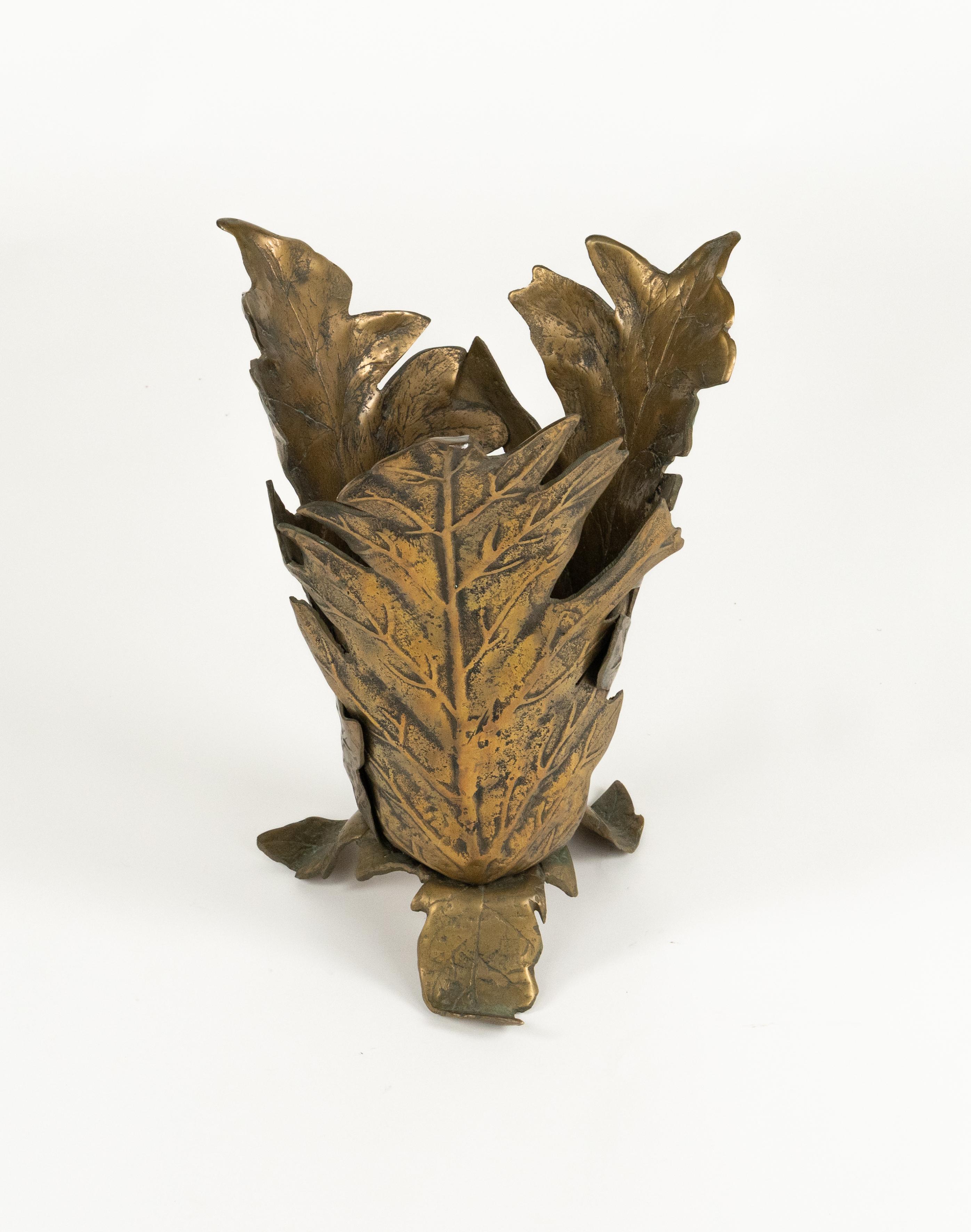 Stand Umbrella en bronze Attribué à François Xavier & Claude Lalanne, France 1970 en vente 2