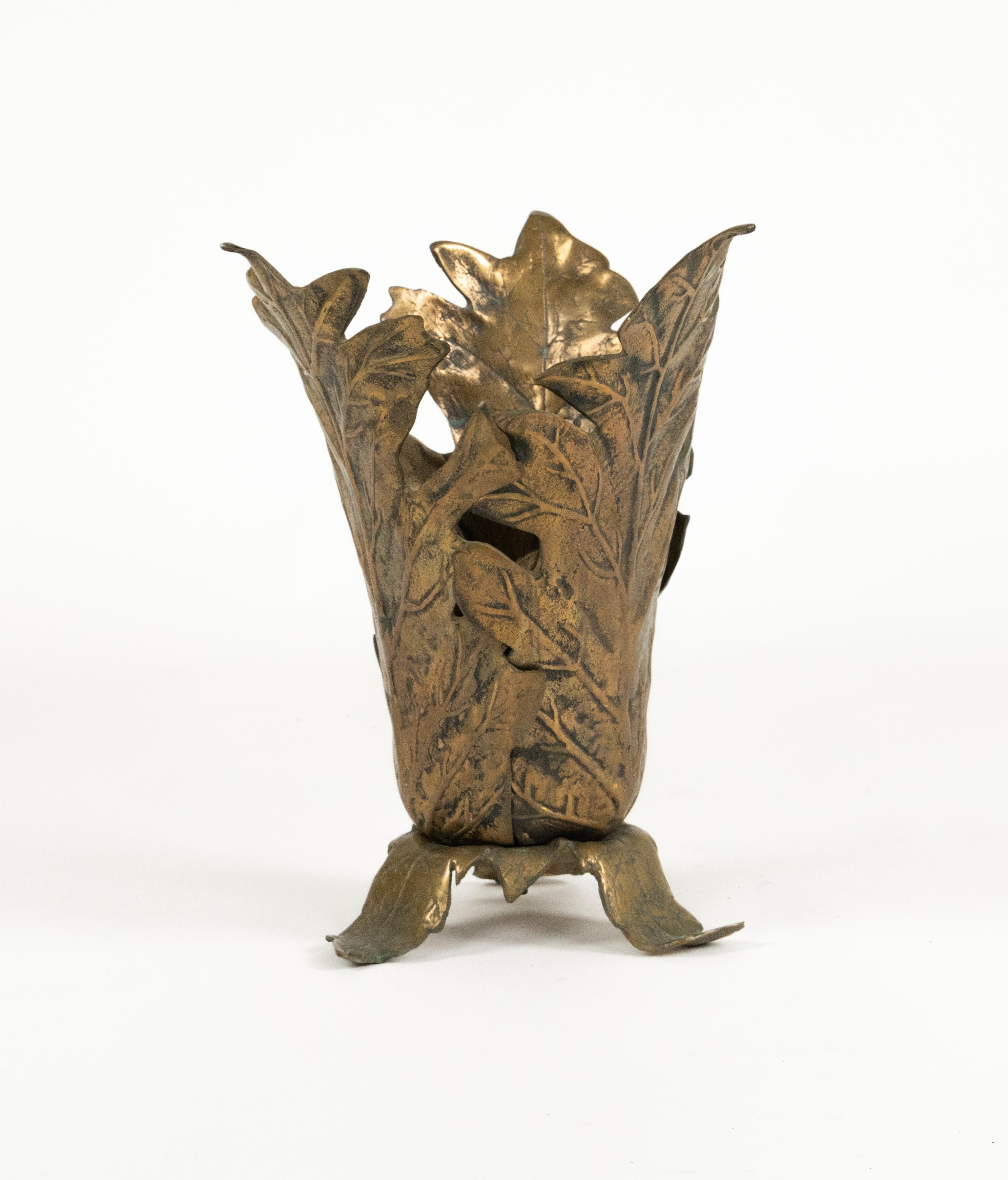 Stand Umbrella en bronze Attribué à François Xavier & Claude Lalanne, France 1970 en vente 4