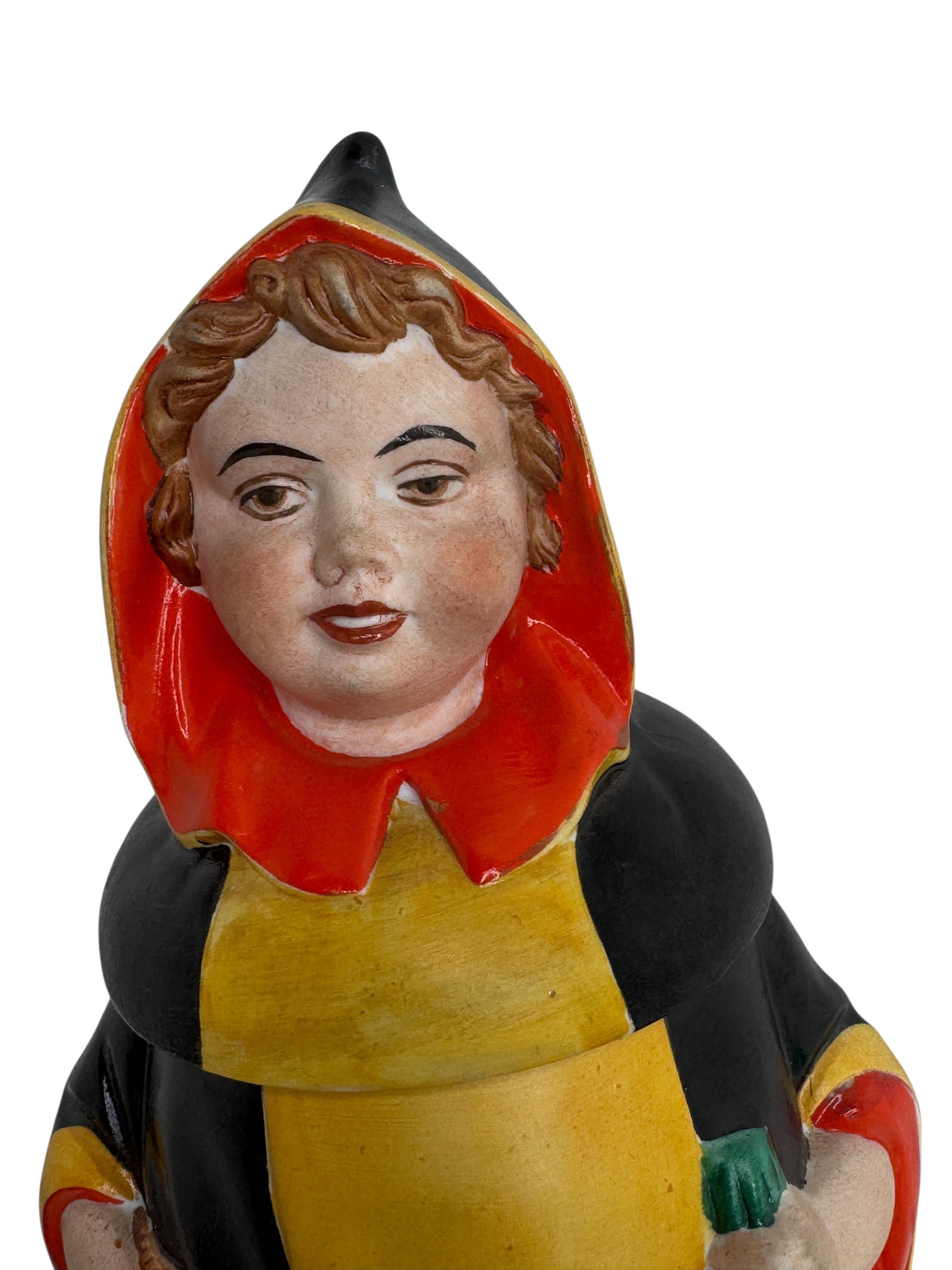 Hand-Crafted Collectors Lidded Character Beer Stein Munich Child, 1970s For Sale