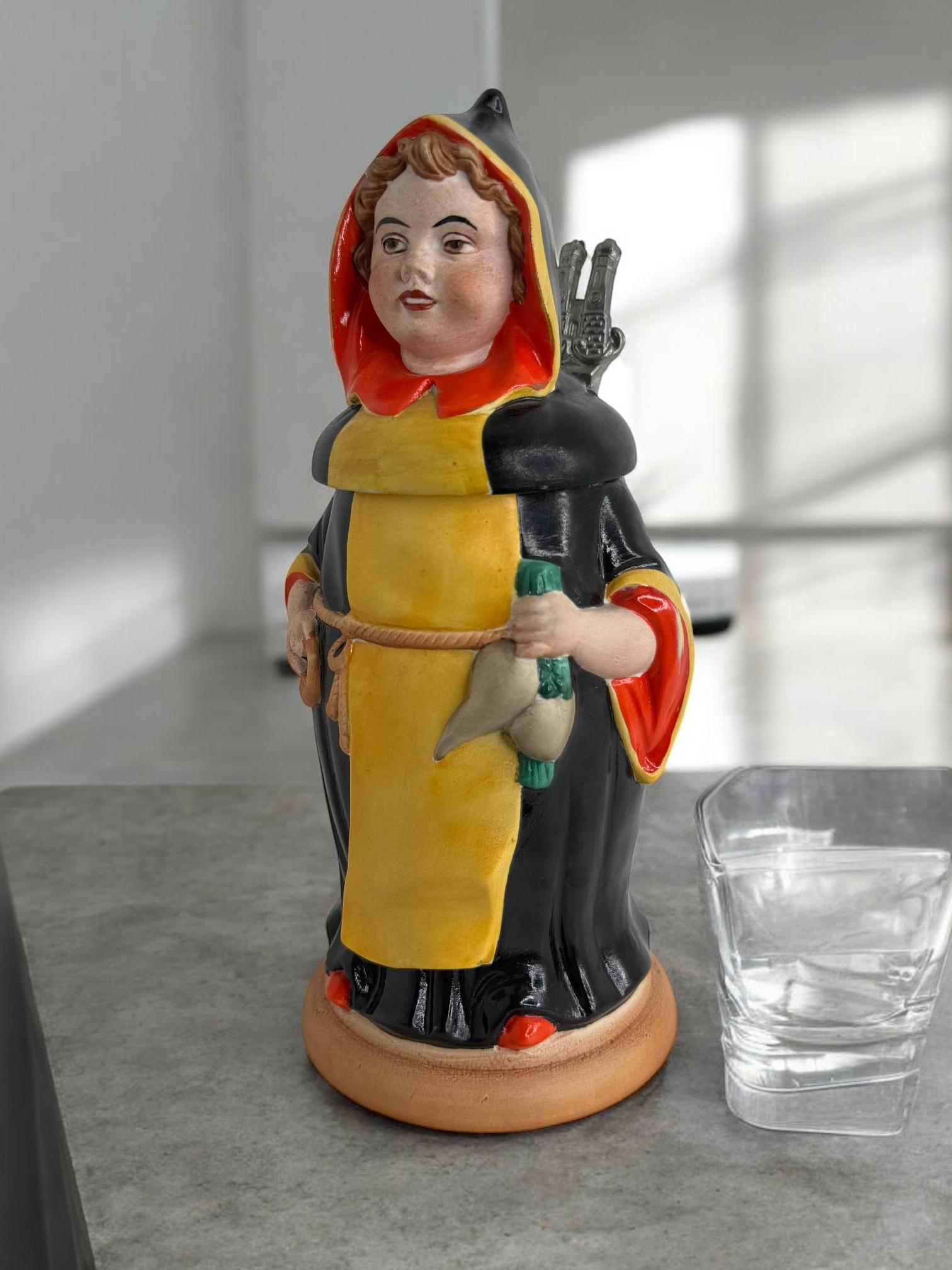 Collectors Lidded Character Beer Stein Munich Child, 1970s For Sale 2