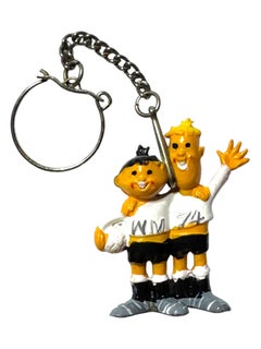 Original Vintage “Tip and Tap” Mascot Keychain Munich 1974 Fifa Soccer World Cup