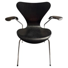 Silla «Butterfly» original, modelo 3207, serie 7, de Arne Jacobsen, Fritz Hansen, Dinamarca