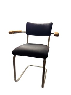 S 64 PV Cantilever Armrest Bauhaus Chair by Thonet Frankenberg