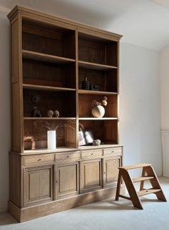 Large Early 20th Century French Shop Cabinet with Shelf
