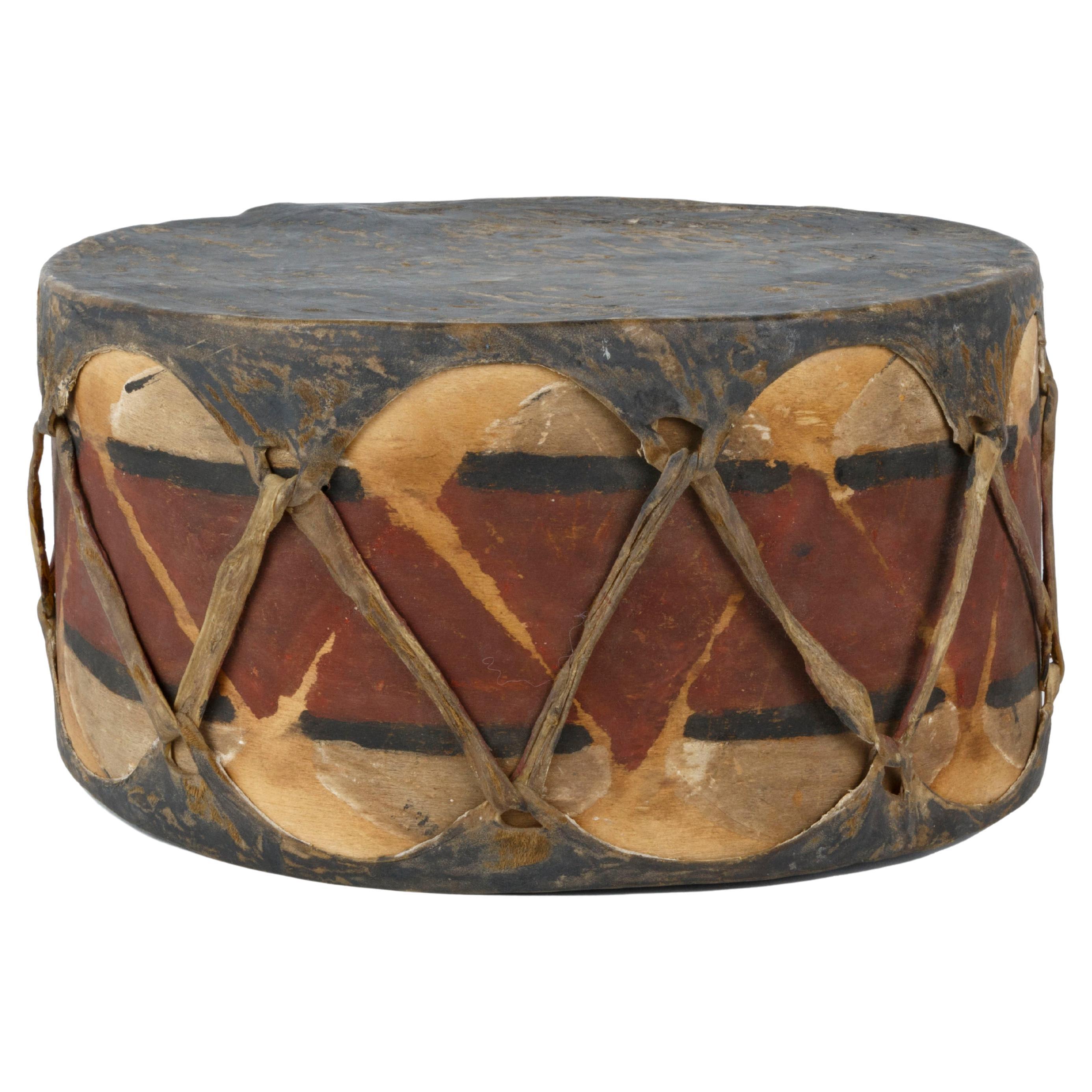 Pueblo Indian Drum For Sale