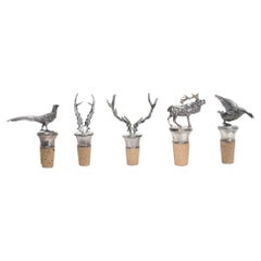 Silver Mount Cork Bottle Stoppers