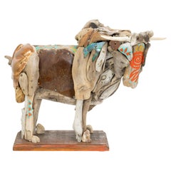 Sculpture « Le fils d'Ojo Caliente Longhorn » de Tina Milsavljevich