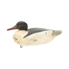 Pair of Vintage Merganser Duck Decoys