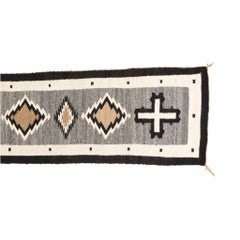 Extra Long Navajo Crystal Runner Weaving Rug