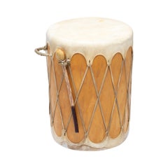 Vintage Taos Pueblo Pow-Wow Drum
