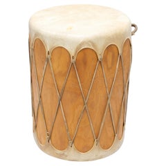 Vintage Taos Pueblo Pow-Wow Drum