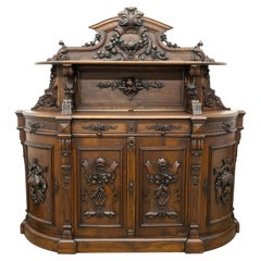 French Walnut Harvest Sideboard