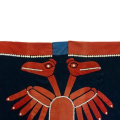 Tlingit Double Headed Raven Button Blanket