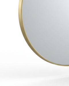 Round Mirror, Brass Frame, Ø450mm, Studio Sample Ready to Ship